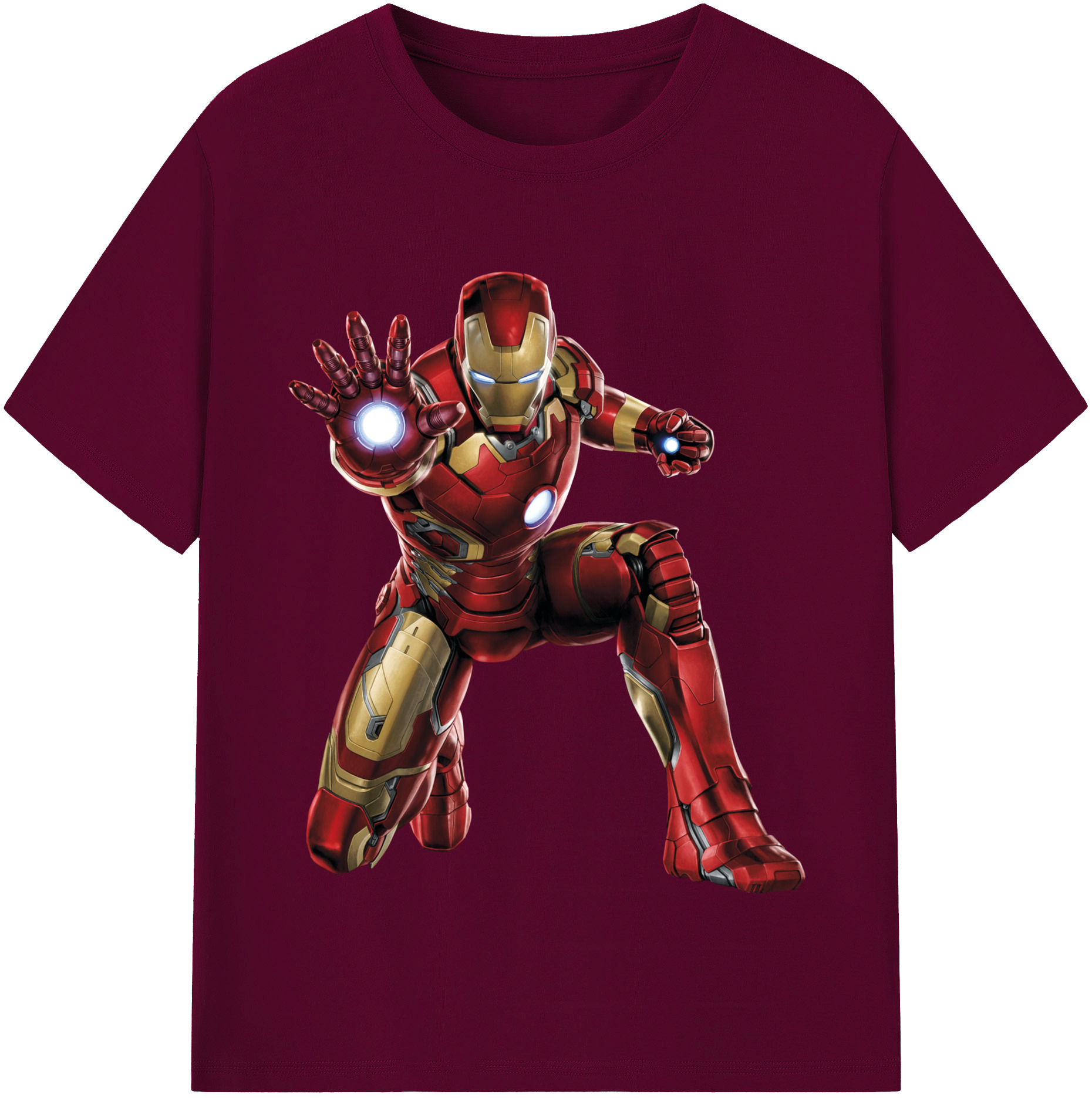 （画像用） アベンジャーズ The Avengers レディースカジュアルプリントTシャツ（綿100％）